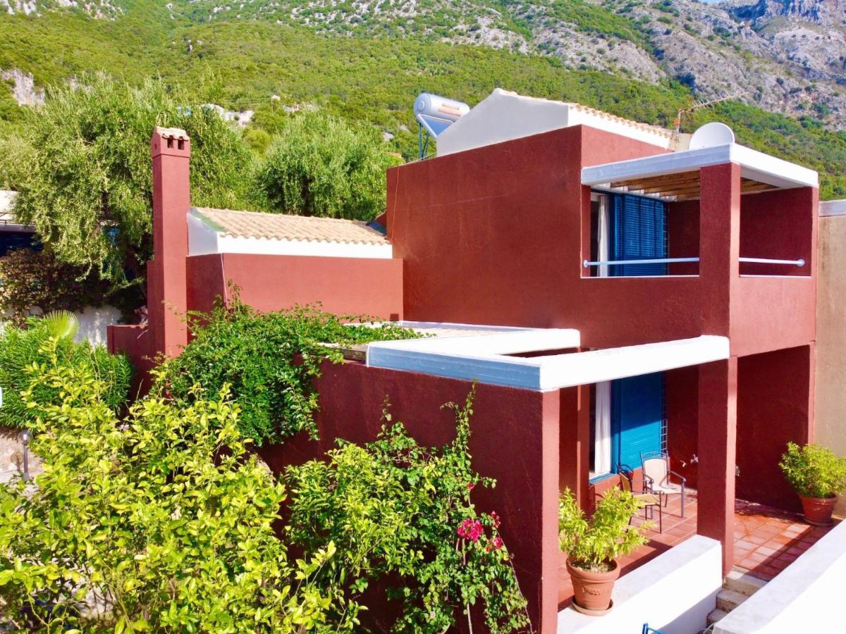 Barbati Beach Minivillas With Pool By Dadovillas Exterior photo